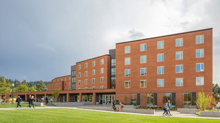 Residence hall exterior